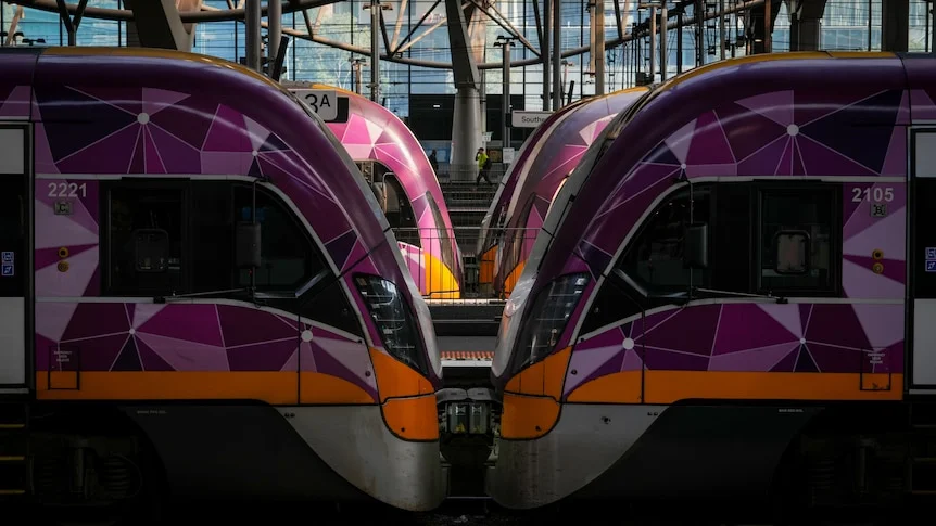 V Line trains