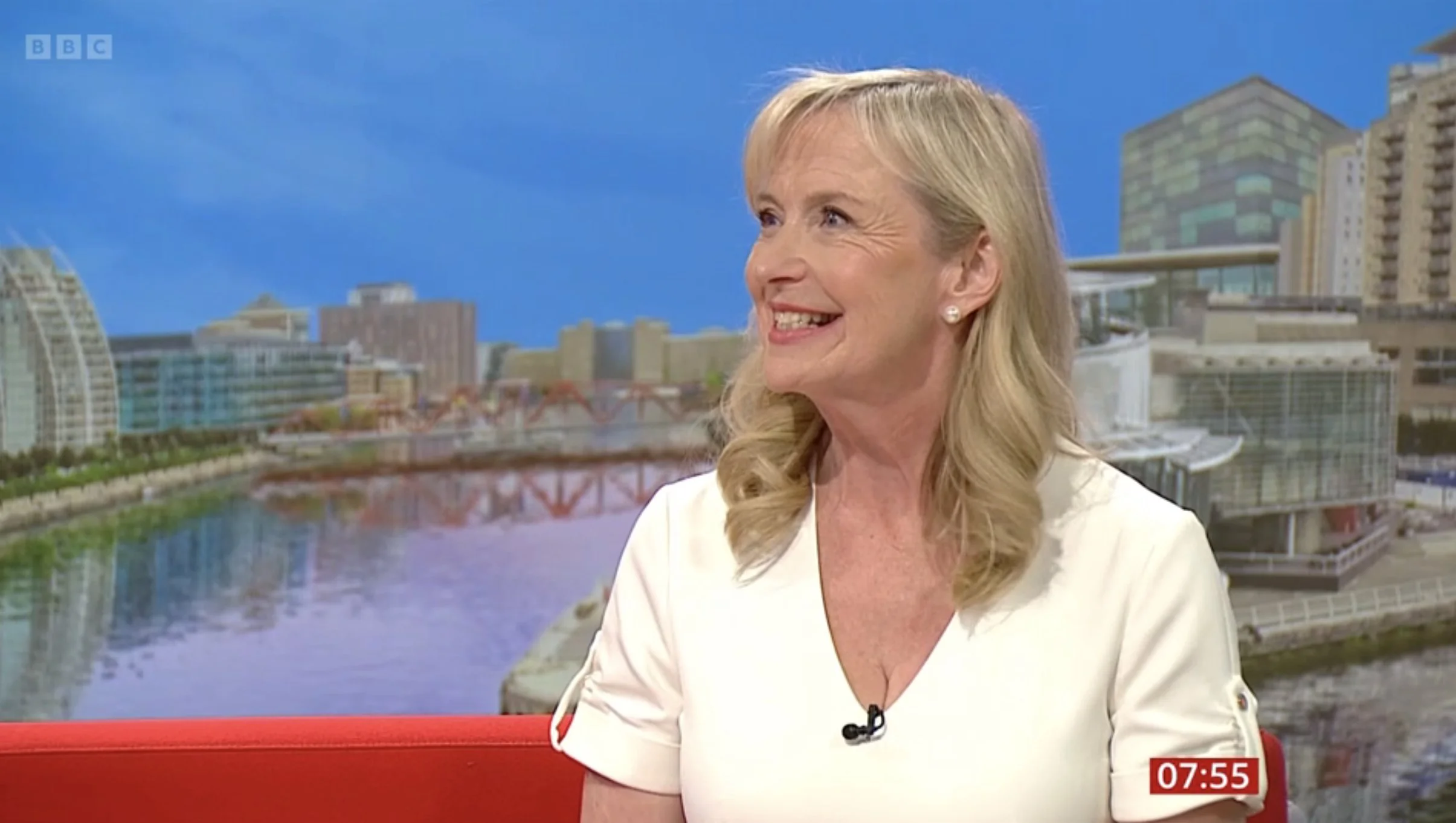 Carol on BBC Breakfast