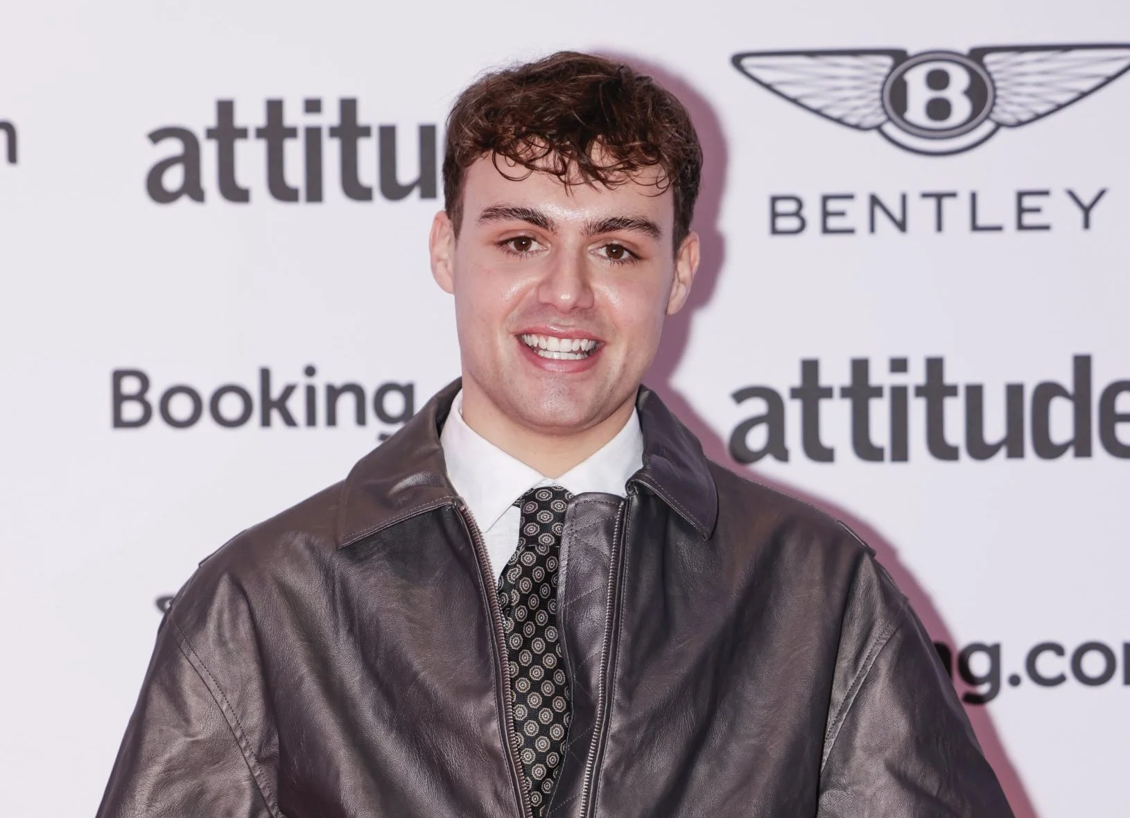 Bradley Riches posing at the 2026 Attitude 101 awards.