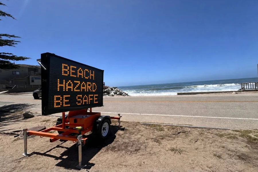 The two women were believed to be sleeping when a rapidly rising tide caught them off guard and swept them into the ocean