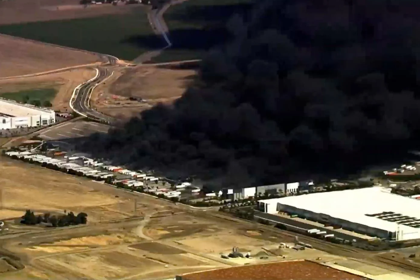California Warehouse Fire