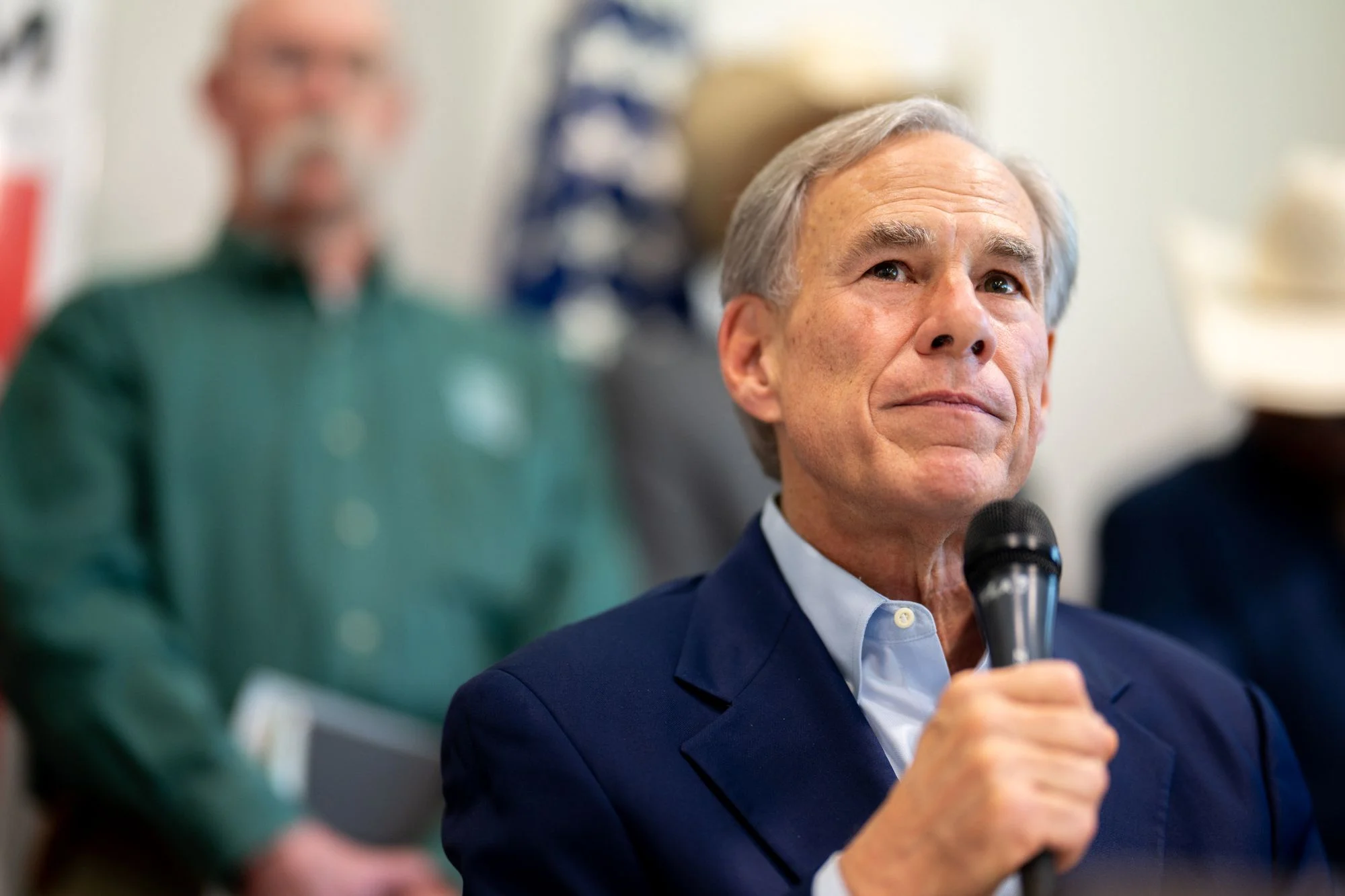 Texas Governor Greg Abbott gave a keynote speech at the convention Friday, saying Republicans would ‘demolish’ Democrats in the midterm elections