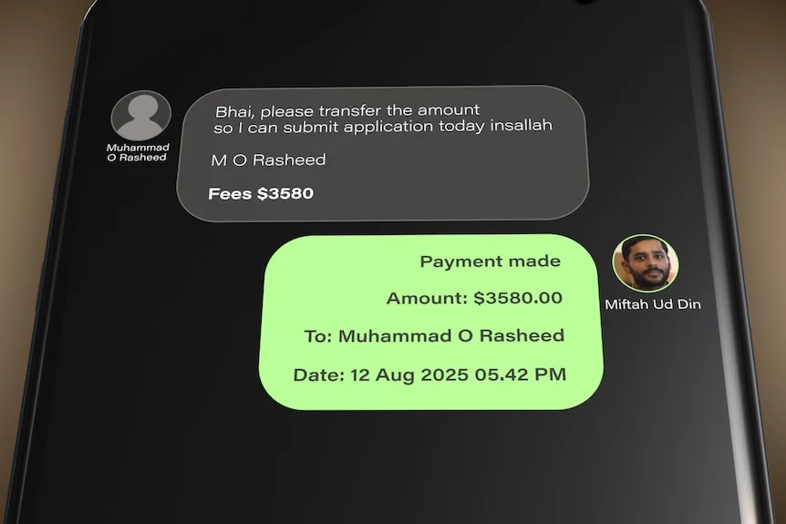 Graphic -Omer Bin Rasheed request payment