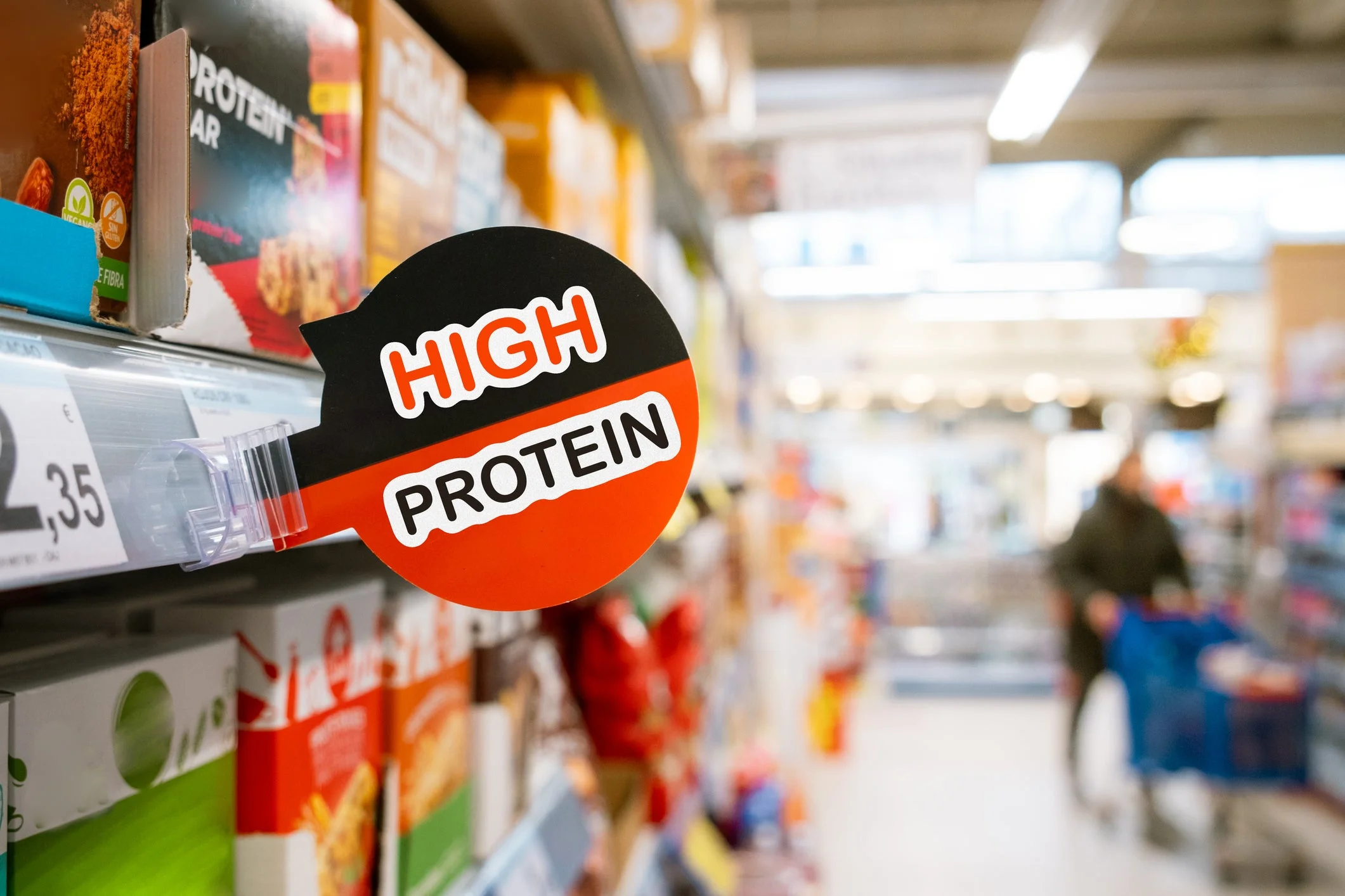 For a product to carry the claim that it is ‘protein-packed’, at least 20 per cent of the energy food value needs to be provided by protein