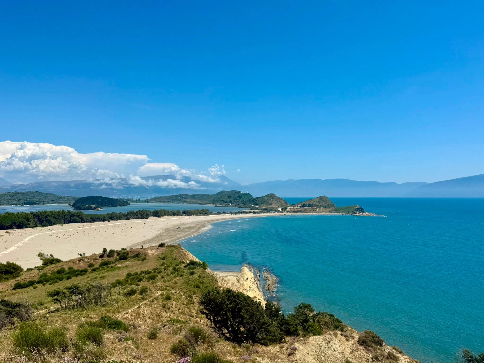 The part of coastline on Zvernec Peninsula where Ivanka Trump and Jared Kushner are planning to build a luxury resort