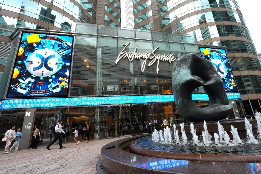 A view of Exchange Square in Central, which houses the headquarters of bourse operator Hong Kong Exchanges and Clearing. Photo: Jelly Tse