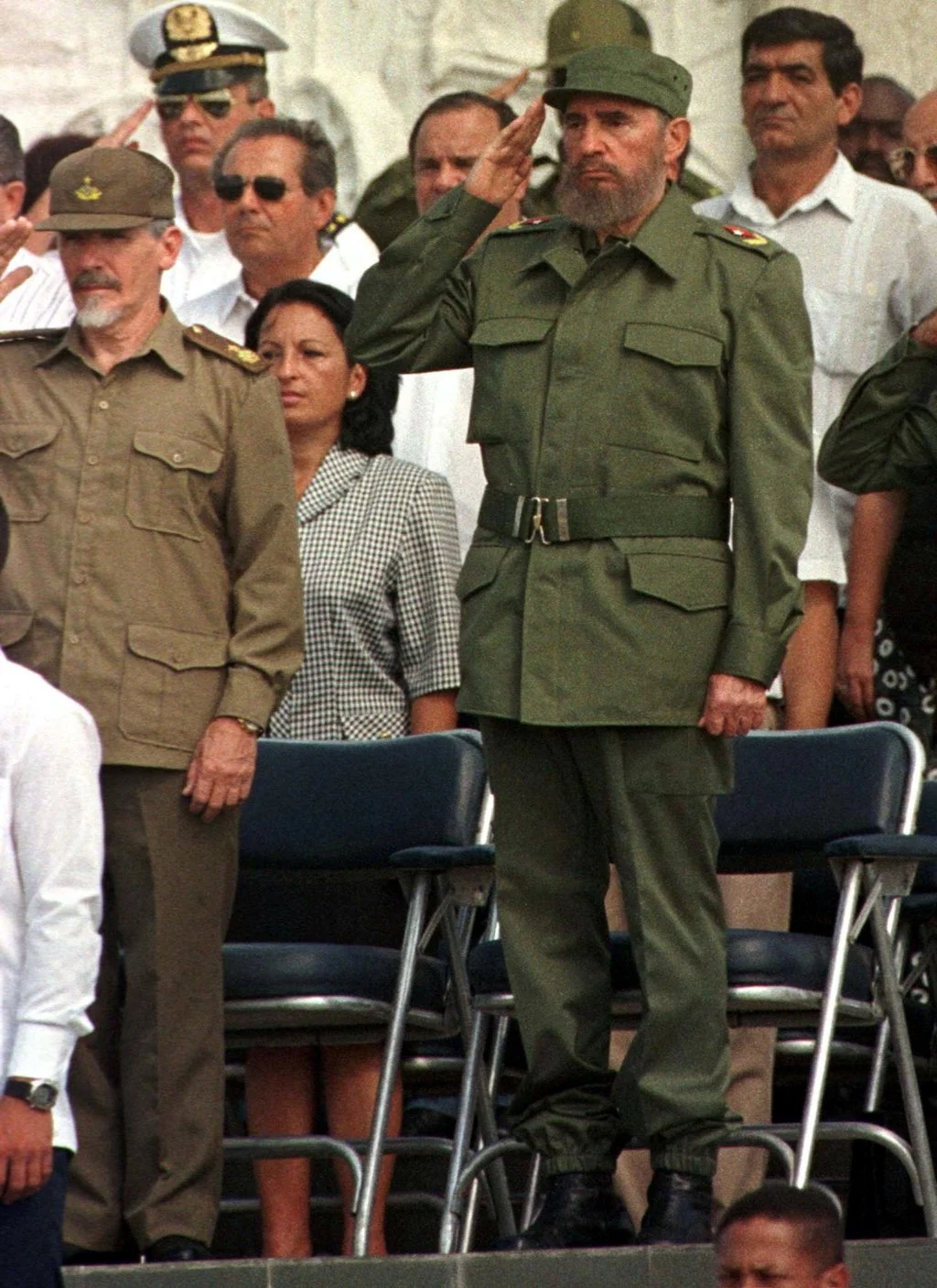 Ramiro Valdes and then Cuban President Fidel Castro in 1997. Photo: Reuters Ramiro Valdes and then Cuban President Fidel Castro in 1997. Photo: Reuters
