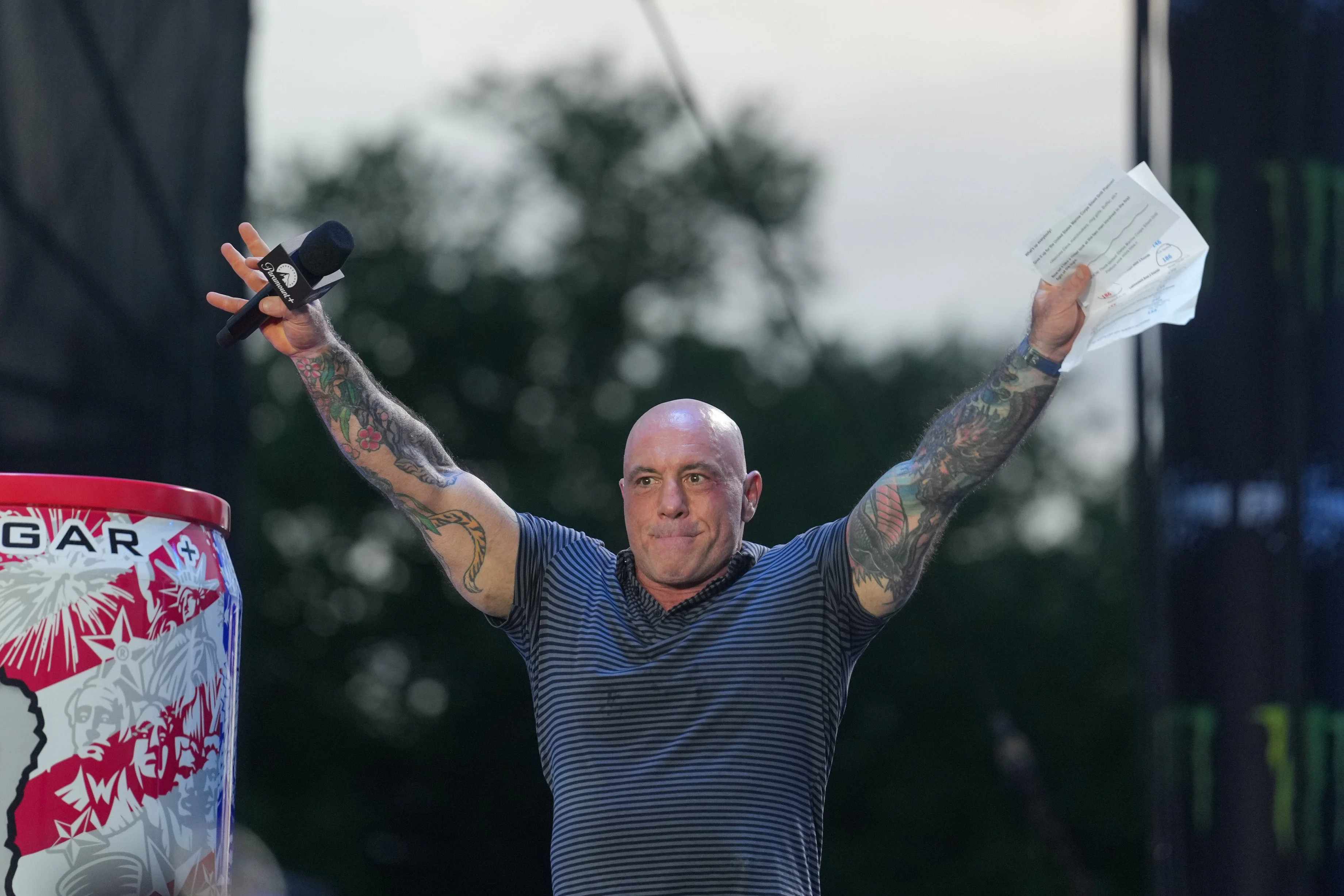 Podcaster Joe Rogan has said UFC’s Josh Hokit, who made a nonsensical jibe at former first lady Michelle Obama inside the Octagon, shouldn’t have been invited to fight at White House in the first place
