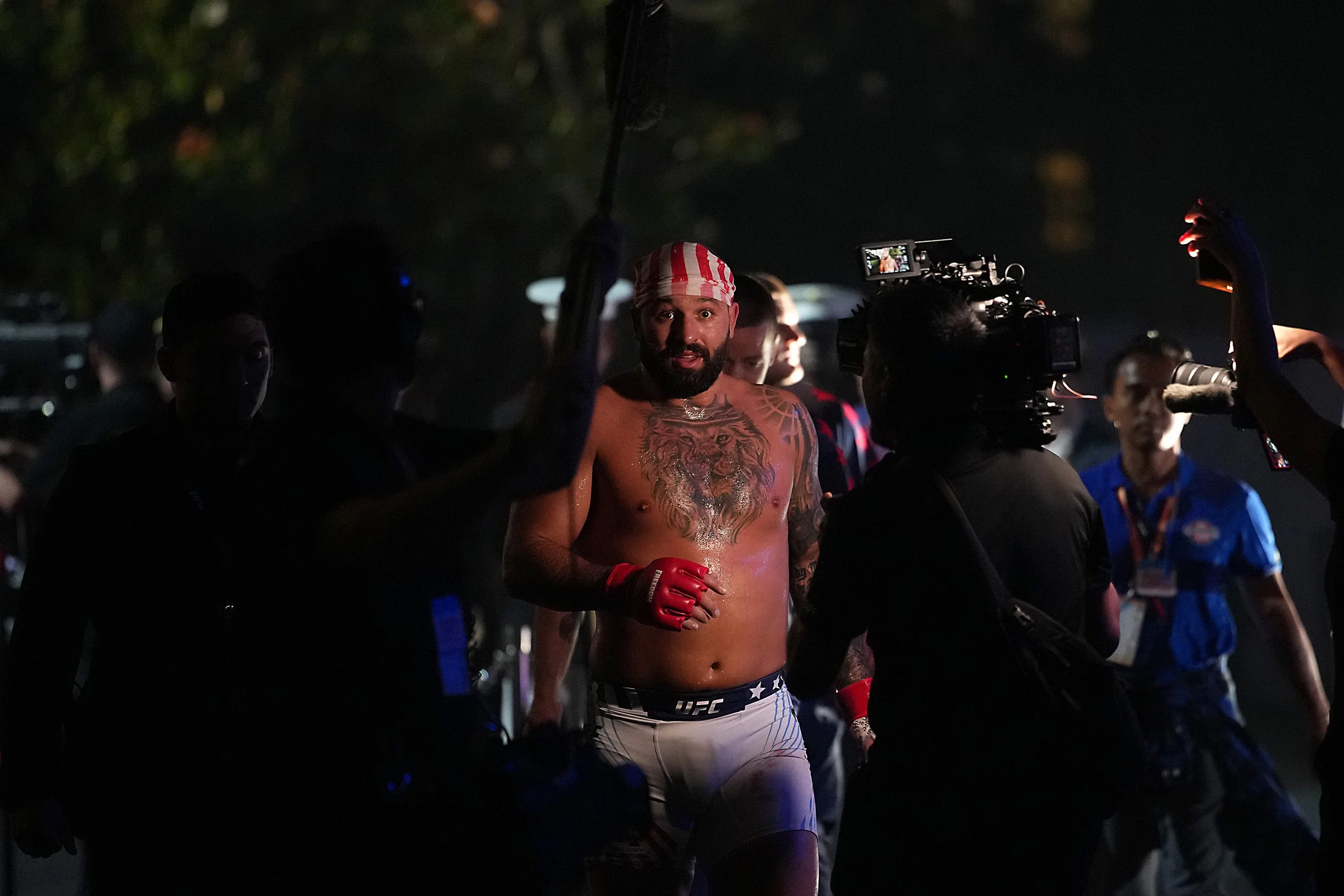 During the White House UFC fight earlier this month, Josh Hokit absurdly said, ‘Michelle Obama is a man’