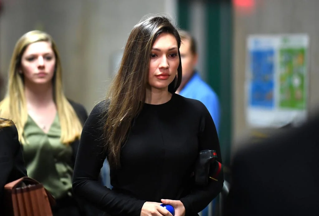 Former actress Jessica Mann arrives for the trial of Harvey Weinstein in New York in January 2020. Photo: AFP
