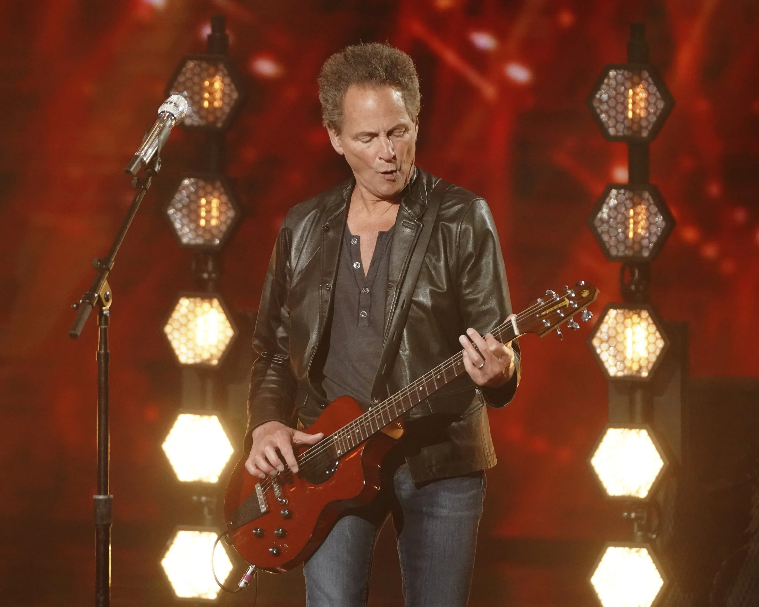 AMERICAN IDOL - "419 (Grand Finale)" - "American Idol" is ready to crown its winner on a special three-hour live coast-to-coast season finale event airing SUNDAY, MAY 23 (8:00-11:00 p.m. EDT), on ABC. (Eric McCandless/ABC via Getty Images) LINDSEY BUCKINGHAM