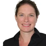 A profile image of a woman with dark hair.