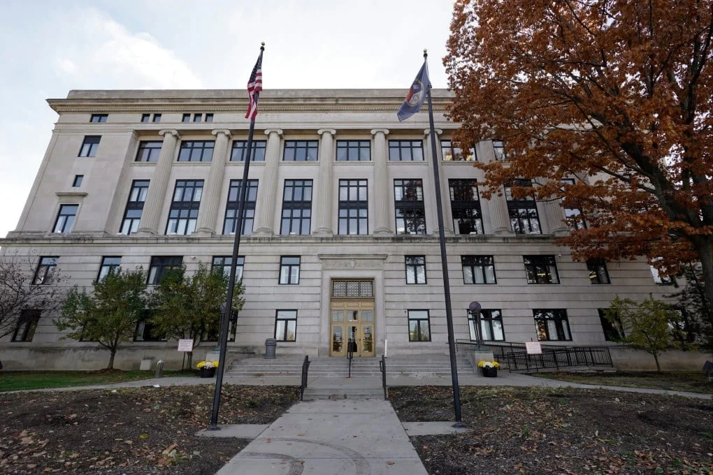 The Genesee County Courthouse in Flint, Michigan. Photo: AP
