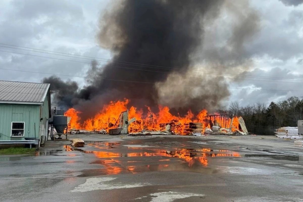 Maine Lumber Mill Co-Owner Succumbs to Fire and Explosion Injuries
